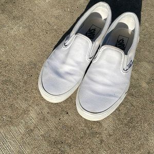 All white vans